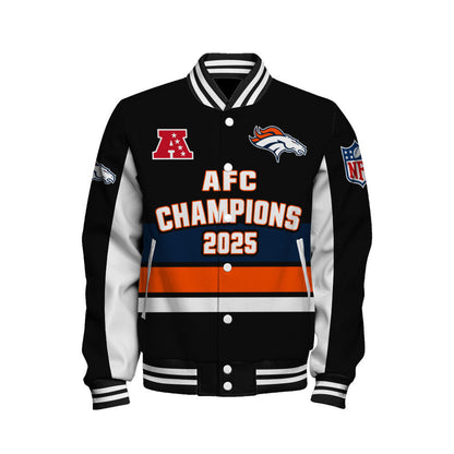 Denver Broncos 2025 AFC Conference Champions Best Design Varsity Jacket