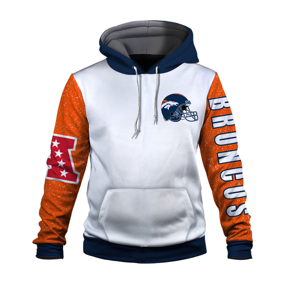 Denver Broncos Exclusive National Football League Graphic Design 3D Hoodie
