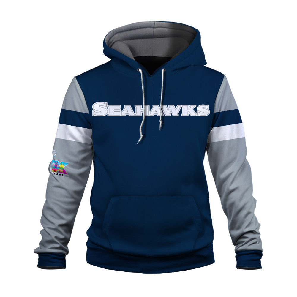 Seattle Seahawks National Football Conference Champions 2025 3D Hoodie