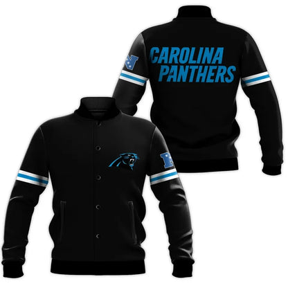 Carolina Panthers NFC Patch Legacy Edition 3D Baseball Jacket