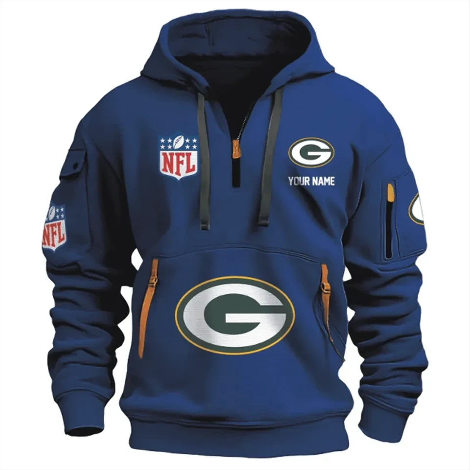 Green Bay Packers Full-Print Personalized Legacy Style 3D Dynamic Hoodie
