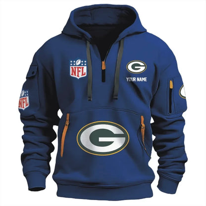 Green Bay Packers Full-Print Personalized Legacy Style 3D Dynamic Hoodie