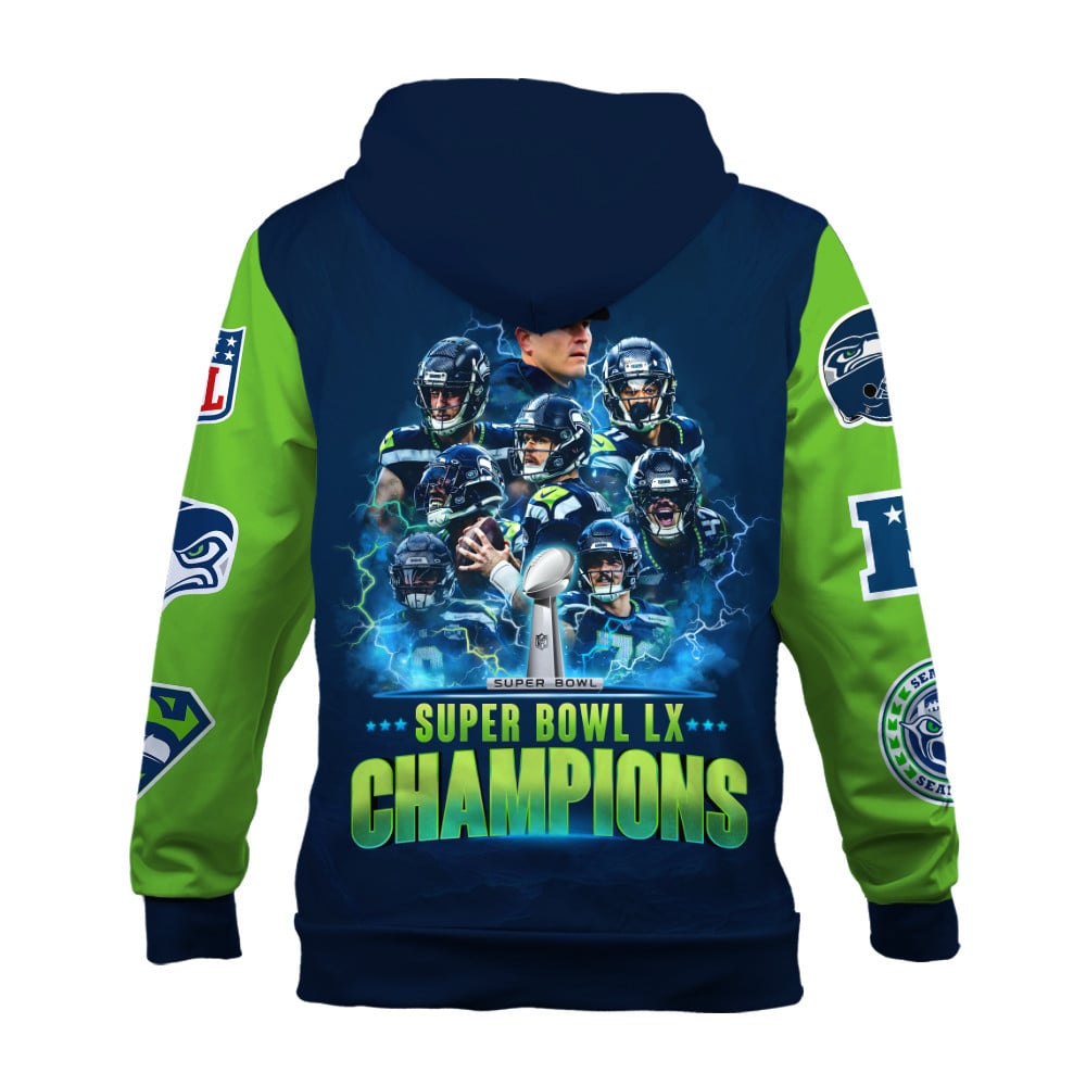 Seattle Seahawks The "Champion Spirit" Hoodie