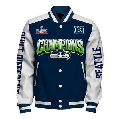 Seattle Seahawks Built The Rule Varsity Jacket