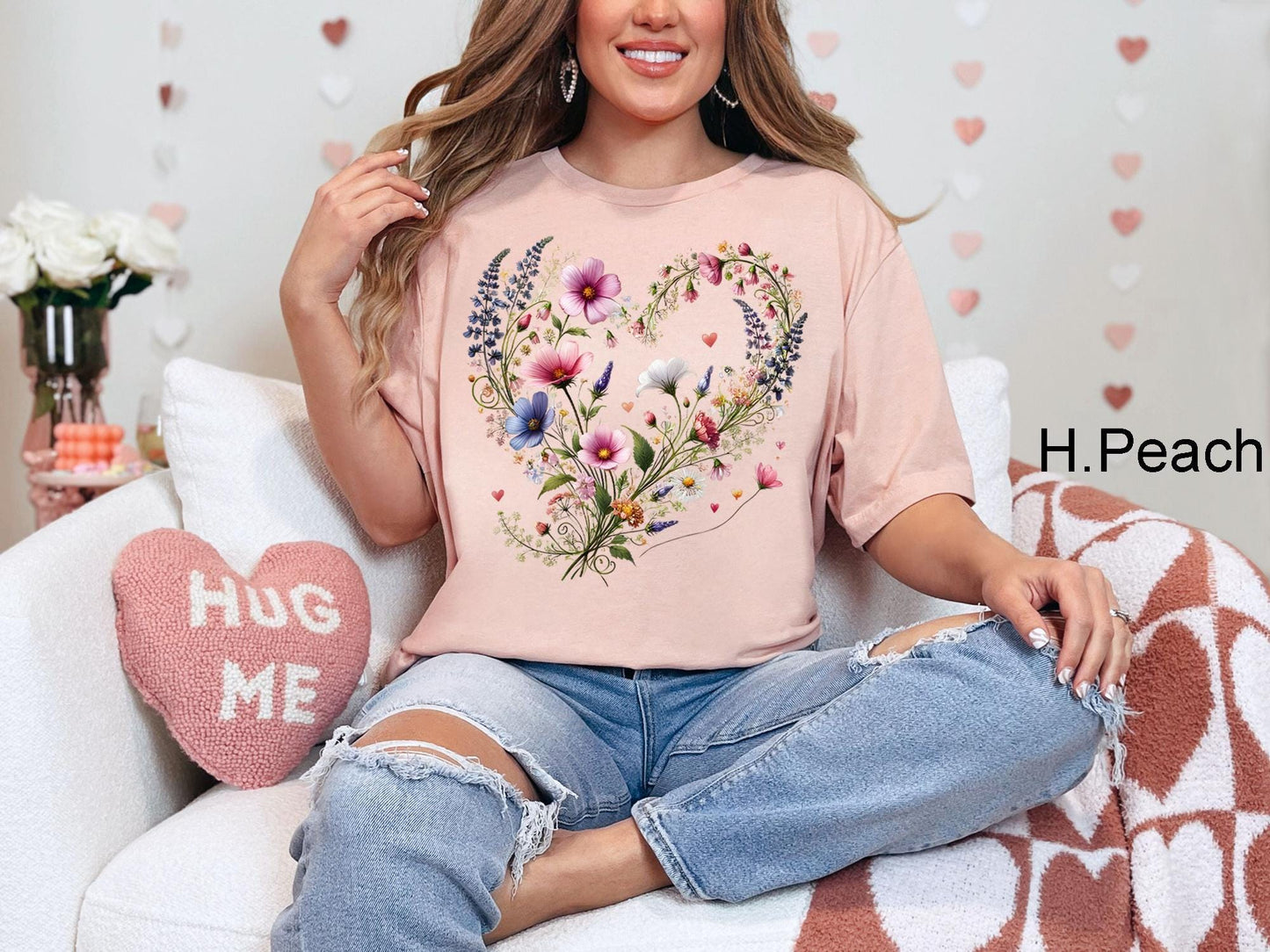 Flower Shirt, Flower Shirt Aesthetic, Floral Graphic Tee, Floral Shirt, Flower T-shirt,Wild Flower Shirt,Wildflower Tshirt,Gift for Gardener
