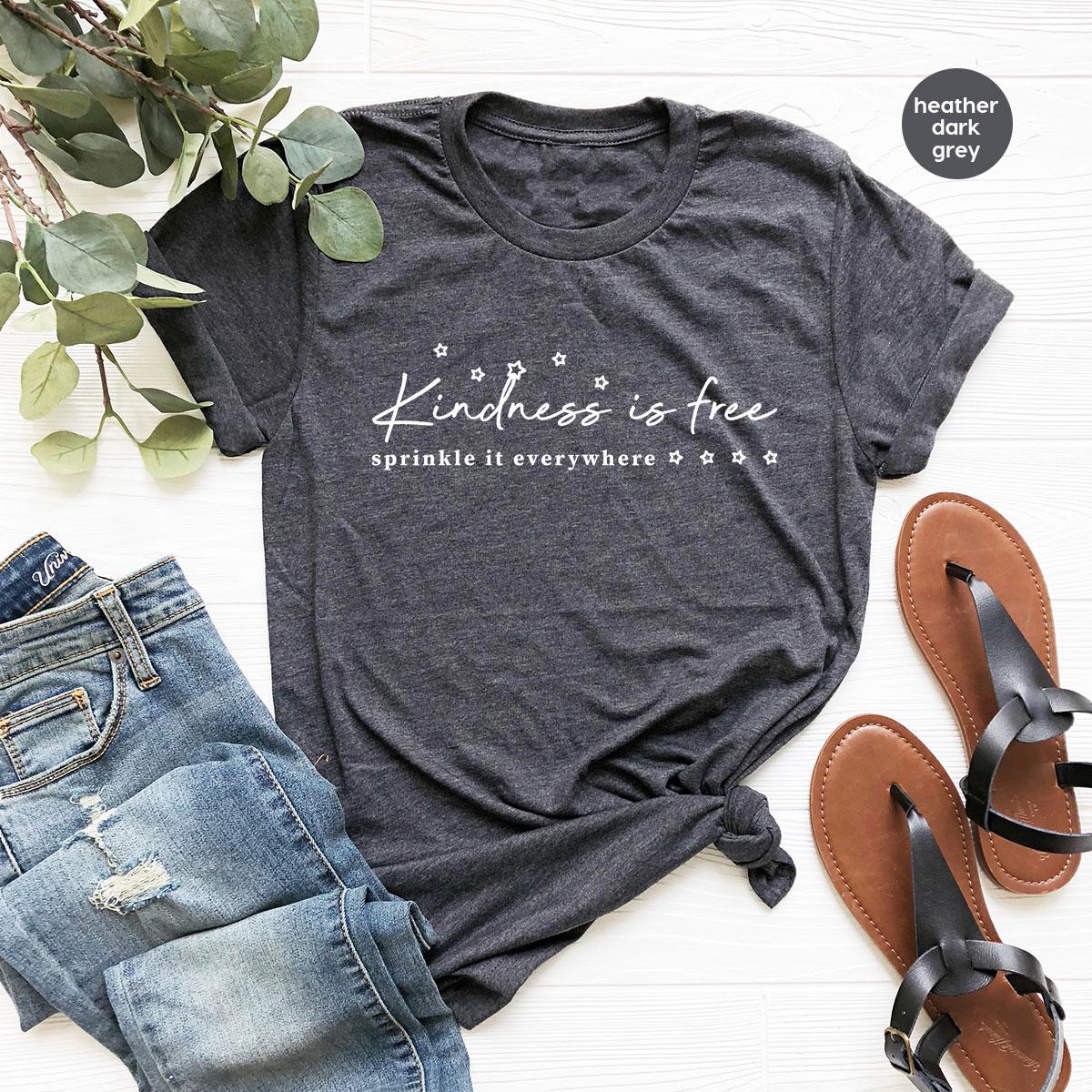 Kindness Shirt, Motivational Shirts for Women, Gifts for Her, Minimalist TShirt, Christian Apparel, Inspirational Quotes Tee, Positive Shirt