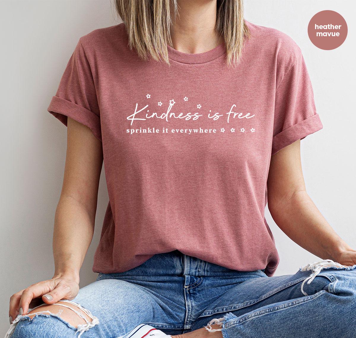 Kindness Shirt, Motivational Shirts for Women, Gifts for Her, Minimalist TShirt, Christian Apparel, Inspirational Quotes Tee, Positive Shirt
