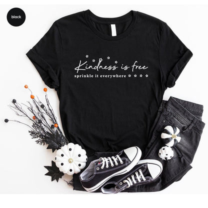 Kindness Shirt, Motivational Shirts for Women, Gifts for Her, Minimalist TShirt, Christian Apparel, Inspirational Quotes Tee, Positive Shirt